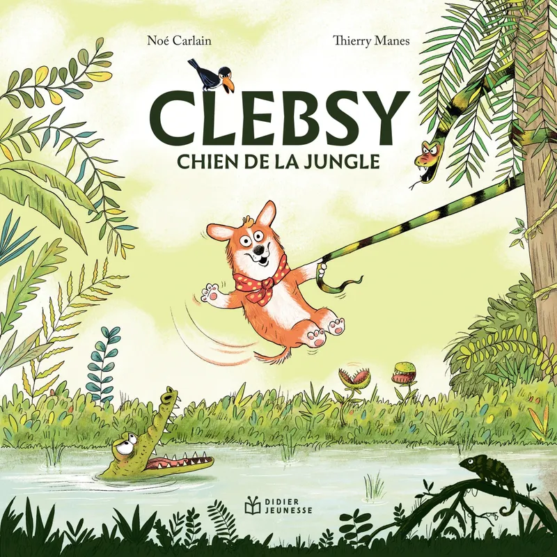 Jeux et Jouets Livres Livres pour les 3-6 ans Albums Clebsy, chien de la jungle Noé Carlain