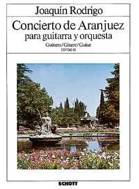 Concierto de Aranjuez, for guitar and orchestra. guitar (or harp) and orchestra. Réduction pour piano avec partie soliste.