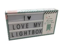 Coffret lightbox