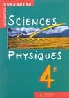SCIENCES PHYSIQUES 4E ELEVE ed.98