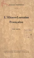 L'Alsace-Lorraine française