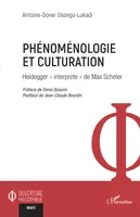 Phénoménologie et culturation, Heidegger « interprète » de Max Scheler