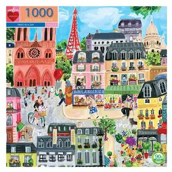 Paris in a Day - Puzzle 1000 pièces
