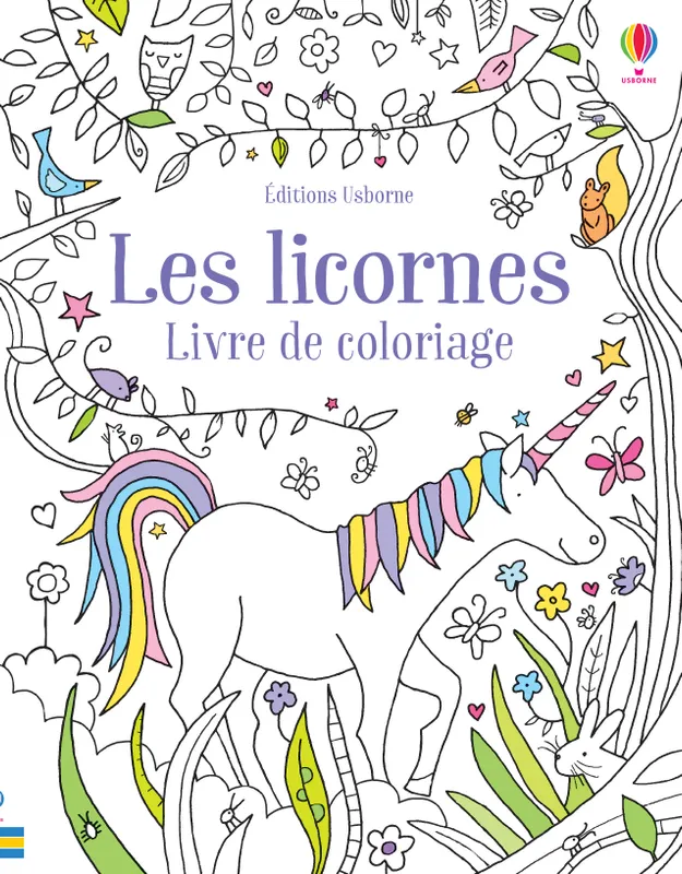 Les licornes - Livre de coloriage Kirsteen Robson, Véronique Duran