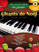 Mes premières mélodies au piano avec play-back, Chants de Noël, divisé en 2 parties : Piano 2 Mains et Piano 4 Mains