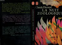 La Nuit zoologique, roman