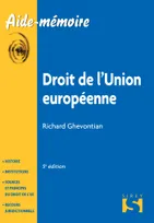 Droit de l'Union européenne - 5e ed.