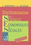 Dictionnaire des Sciences Économiques et Sociales
