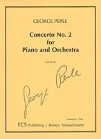 Concerto No. 2, for piano and orchestra. piano and orchestra. Partition d'étude.