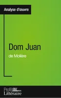 Dom Juan de Molière (Analyse approfondie), Approfondissez votre lecture des romans classiques et modernes avec Profil-Litteraire.fr