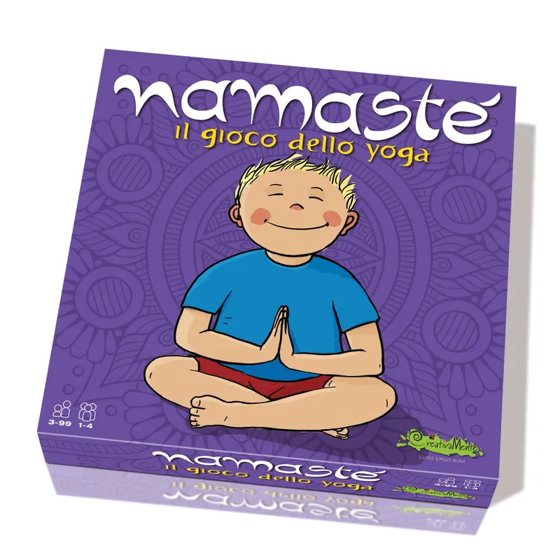 Namasté Yoga  40 cartes avec poses de Yoga Jeu de société
