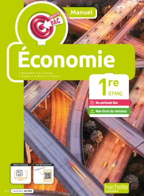 Objectif Bac Économie 1re STMG (manuel) - Ed. 2024