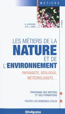 Les métiers de la nature et de l'environnement