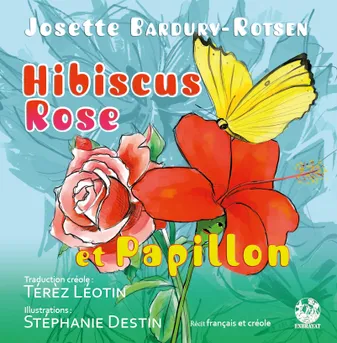 Hibiscus Rose et Papillon