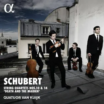CD / String quartets 10 & 14 - Quatuor Van Kuijk / Franz Schu / Schubert,