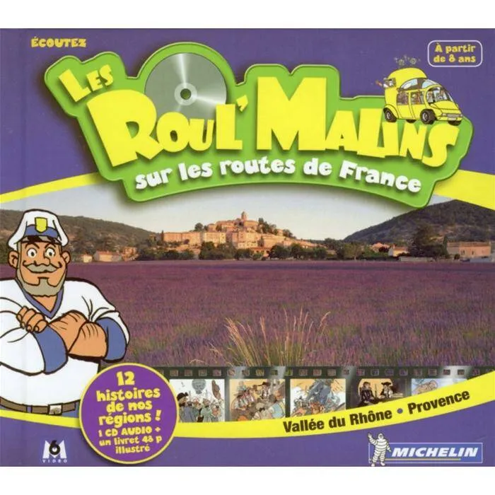 ROUL'MALINS RHONE...-CD+LIVRE  VALLEE DU RHONE - PROVENCE Delevingne Olivier