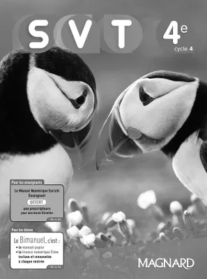 SVT 4e (2017) - Livre du professeur