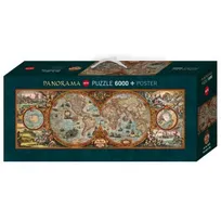 Hemisphere Map puzzle 6000 pièces