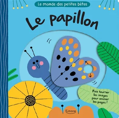 Jeux et Jouets Livres Livres pour les 0-3 ans Livres tout carton Le papillon Teresa Bellon