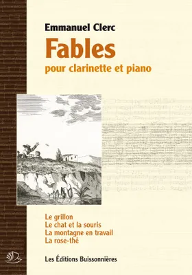 Fables, Pour clarinette & piano