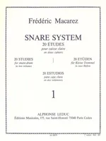 Snare System -20 Etudes, Vol. 1-Caisse-Claire