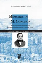 Mémoires de M. Conchon, Maire de Clermont-Ferrand, sur les troubles de cette ville en 1841