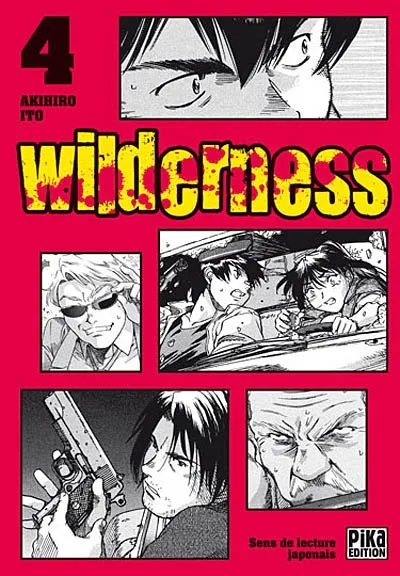 Livres Mangas Seinen 4, Wilderness Akihiro Itō