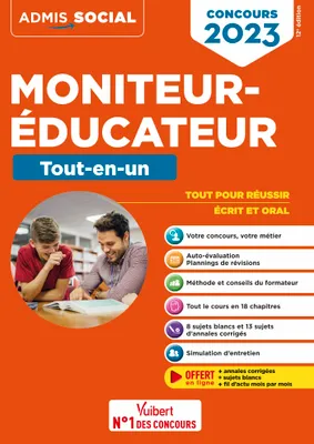 Concours Moniteur-éducateur - Le tout-en-un, Concours 2023