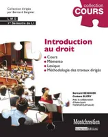 Introduction au droit - 3è ed., cours et travaux dirigés, premier semestre L1
