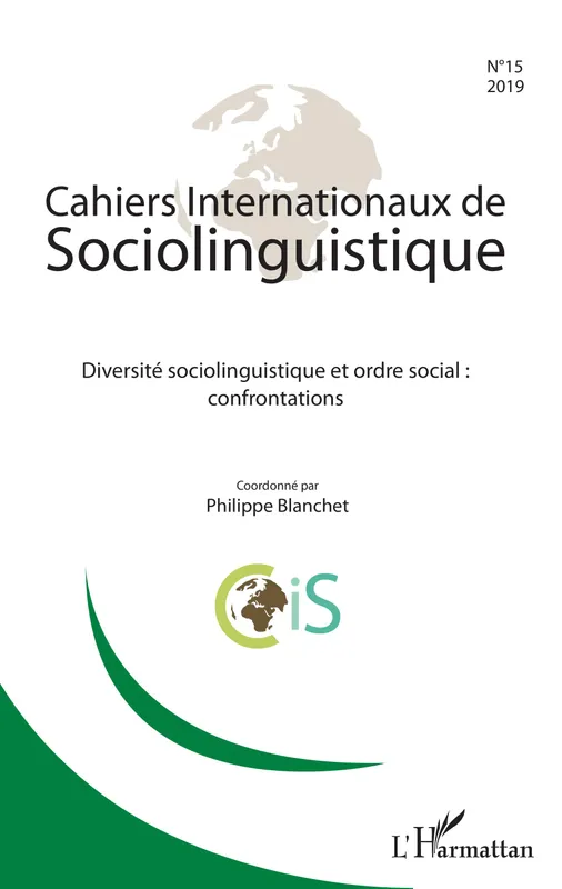 Livres Dictionnaires et méthodes de langues Langue française Diversité sociolinguistique et ordre social : confrontations None