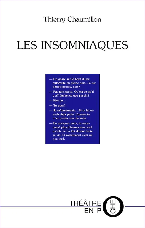 Les insomniaques Thierry Chaumillon