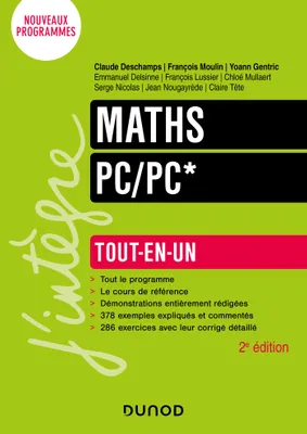 Maths Tout-en-un PC/PC* - 2e éd.