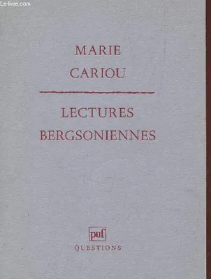 Lectures bergsoniennes