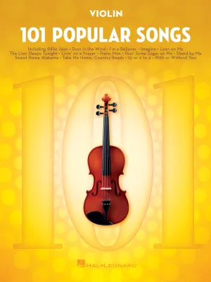 101 Popular Songs, for Violin