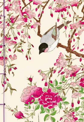 Carnet Hazan Les oiseaux dans l'estampe japonaise 12 x 17 cm (papeterie)