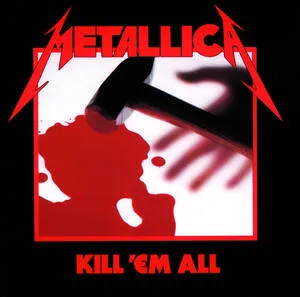 Kill 'em All limited edition red vinyl
