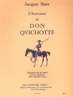 Chansons De Don Quichotte No.4 -Chanson De La Mort, Voix Grave