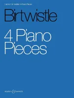 4 piano pieces, piano.