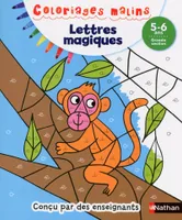 Lettres magiques GS 5/6 ans - Coloriages malins