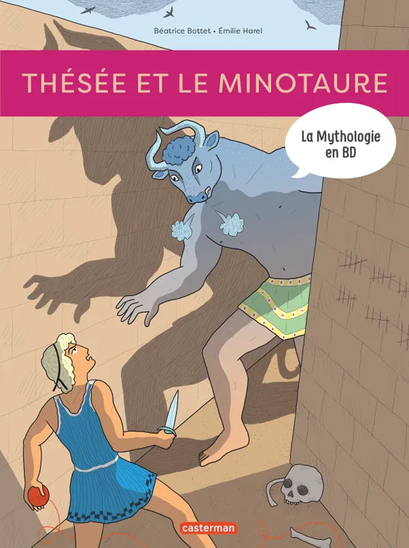 4, Thésée et le Minotaure, NE2019 Béatrice Bottet