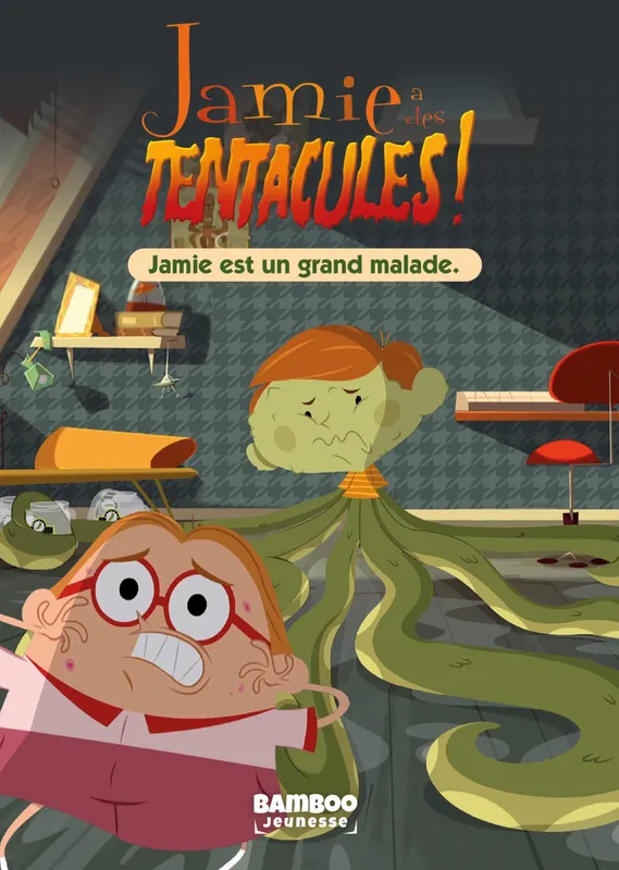 Livres BD Les Classiques Jamie a des tentacules !, 1, Jamie a des tentacules - Poche - tome 01, Jamie est un grand malade François Vodarzac, Vincent Bonjour, Gilles Cazaux