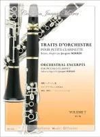Traits d'orchestre, Pour petite clarinette