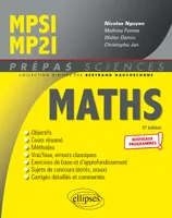 Mathématiques MPSI-MP2I, Nouveaux programmes !