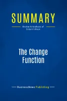 Summary: The Change Function, Review and Analysis of Coburn's Book