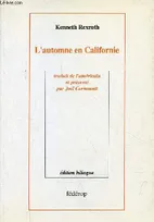 L'automne en Californie - édition bilingue., poèmes