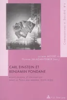 Carl Einstein et Benjamin Fondane, Avant-gardes et émigration dans le Paris des années 1920-1930