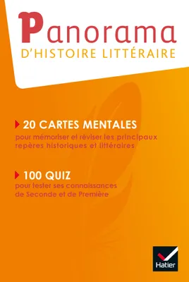 Panorama d'histoire littéraire - Français 2de/1re - Éd. 2019 - Livret