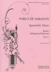 Spanish Dances, Vol. 1. op. 21. violin and piano.