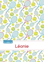 Le cahier de Léonie - Séyès, 96p, A5 - Tennis