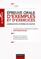 Epreuve orale d'exemples et d'exercices - Agrégation interne/CAERPA mathématiques, Agrégation interne/CAERPA mathématiques